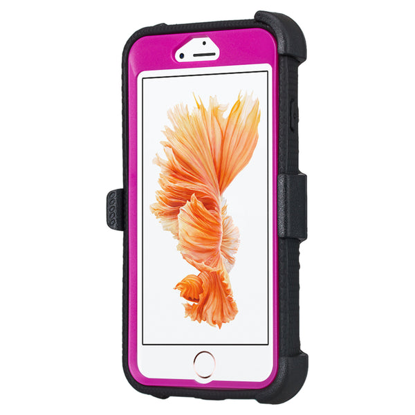iPhone 8 case,iPhone 8 holster shell combo | heavy duty - purple - www.coverlabusa.com