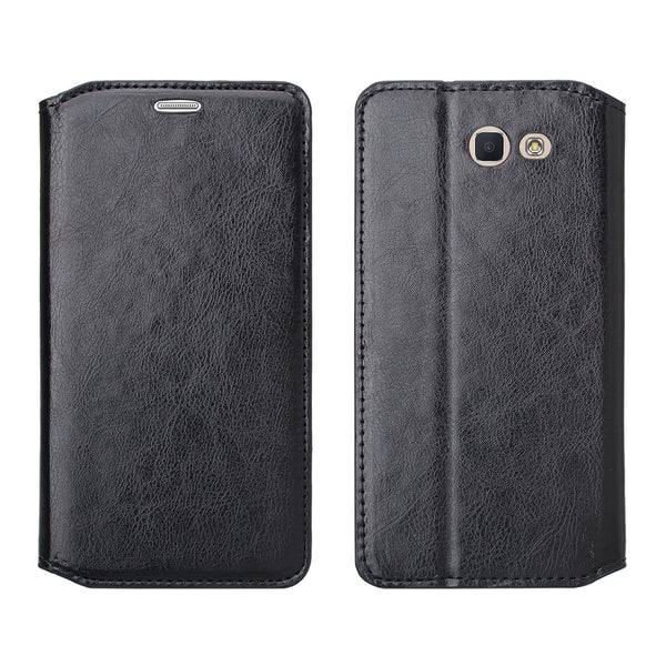 Samsung J7(2017), J7 Sky Pro, J7 V, J7 Perx Wallet Case - black - www.coverlabusa.com