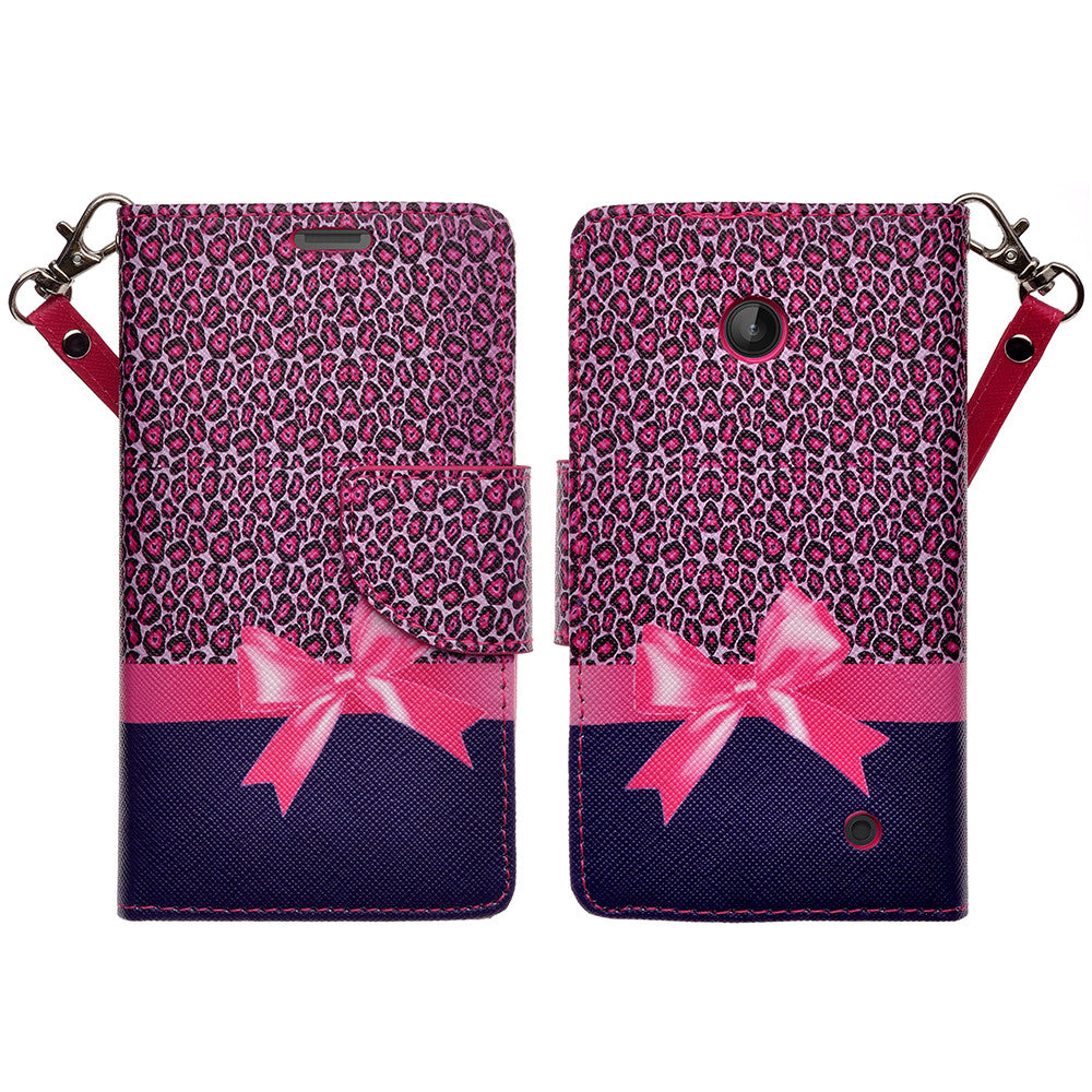 Nokia Lumia 635 Wallet Case - cheetah prints - www.coverlabusa.com