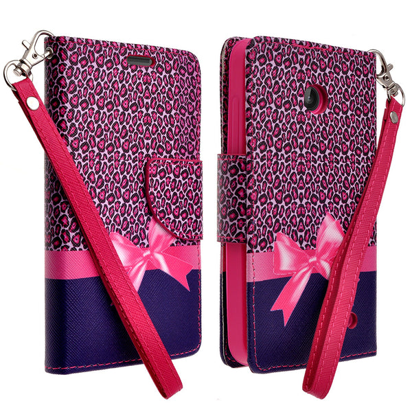 Nokia Lumia 635 Wallet Case - cheetah prints - www.coverlabusa.com