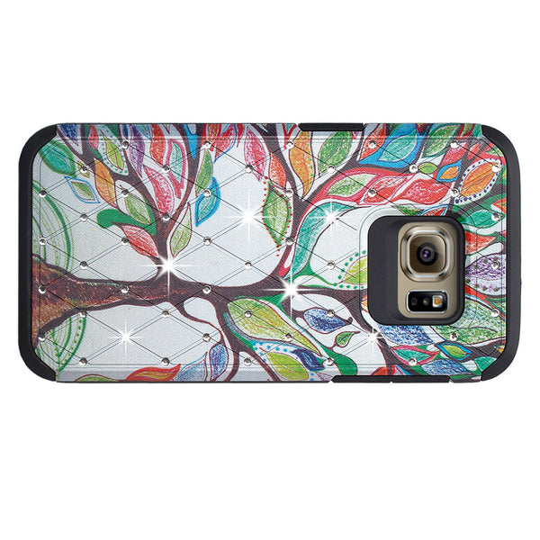Galaxy s7 hybrid diamond - tree - www.coverlabusa.com