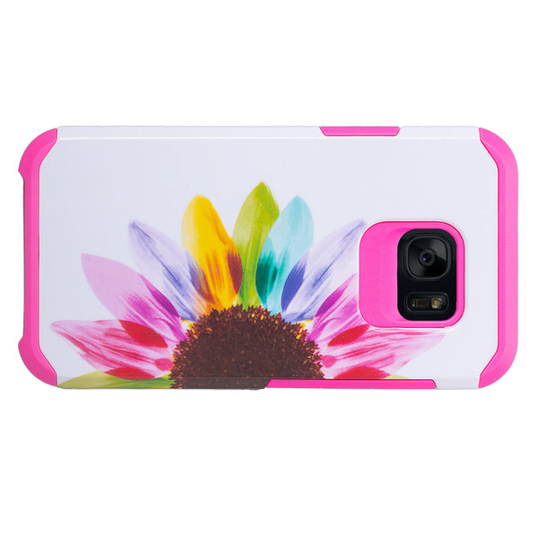 samsung galaxy s7 active hybrid case - vivid sunflower - www.coverlabusa.com