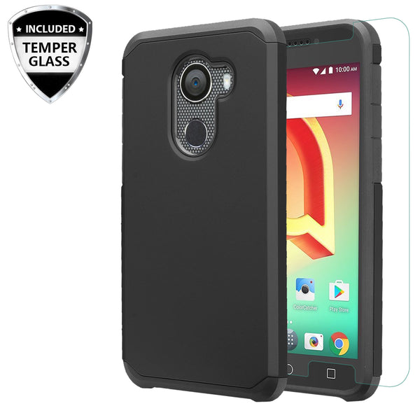 alcatel a30 plus case - black - www.coverlabusa.com