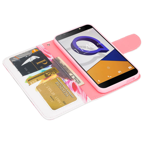 alcatel fierce xl2 wallet case - vivid sunflower - www.coverlabusa.com