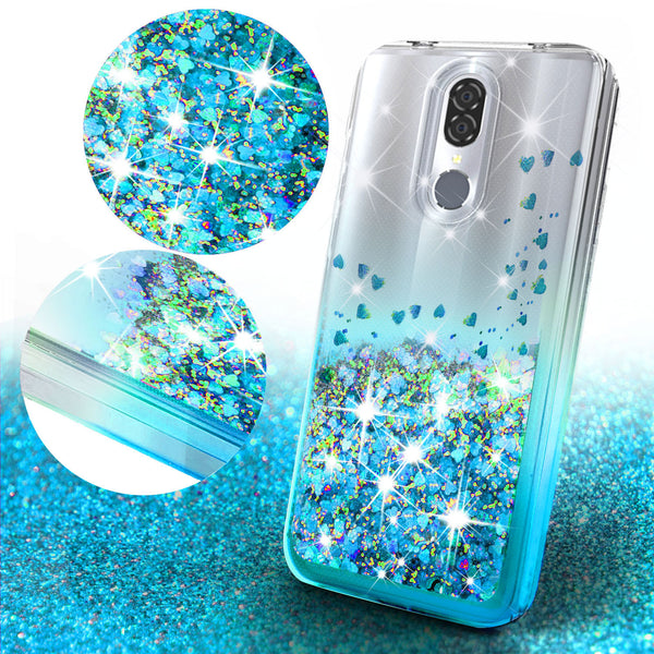 clear liquid phone case for coolpad legacy - teal - www.coverlabusa.com