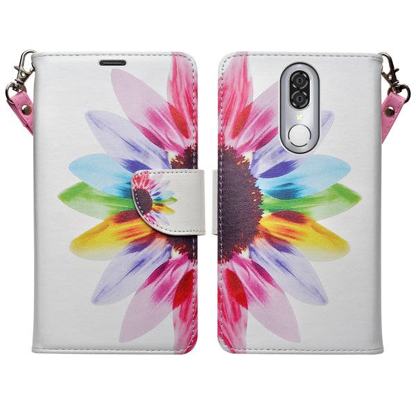coolpad legacy wallet case - vivid sunflower - www.coverlabusa.com