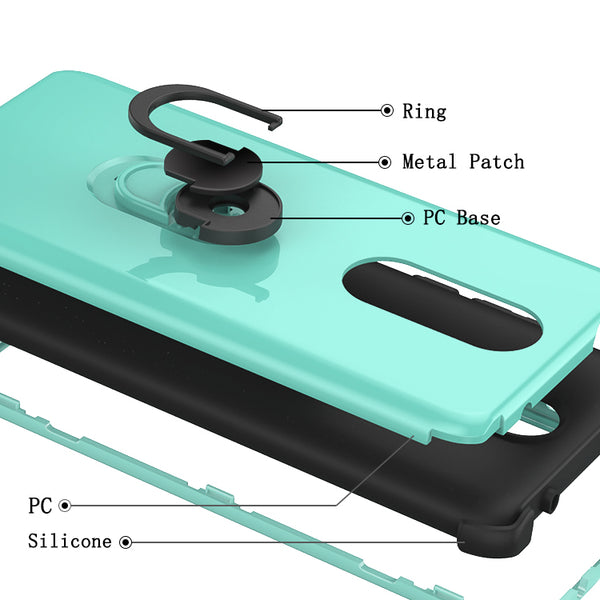coolpad legacy sgp ring - teal/black - www.coverlabusa.com