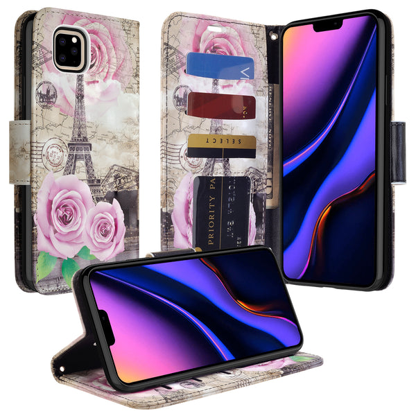 apple iphone 11 wallet case - paris - www.coverlabusa.com
