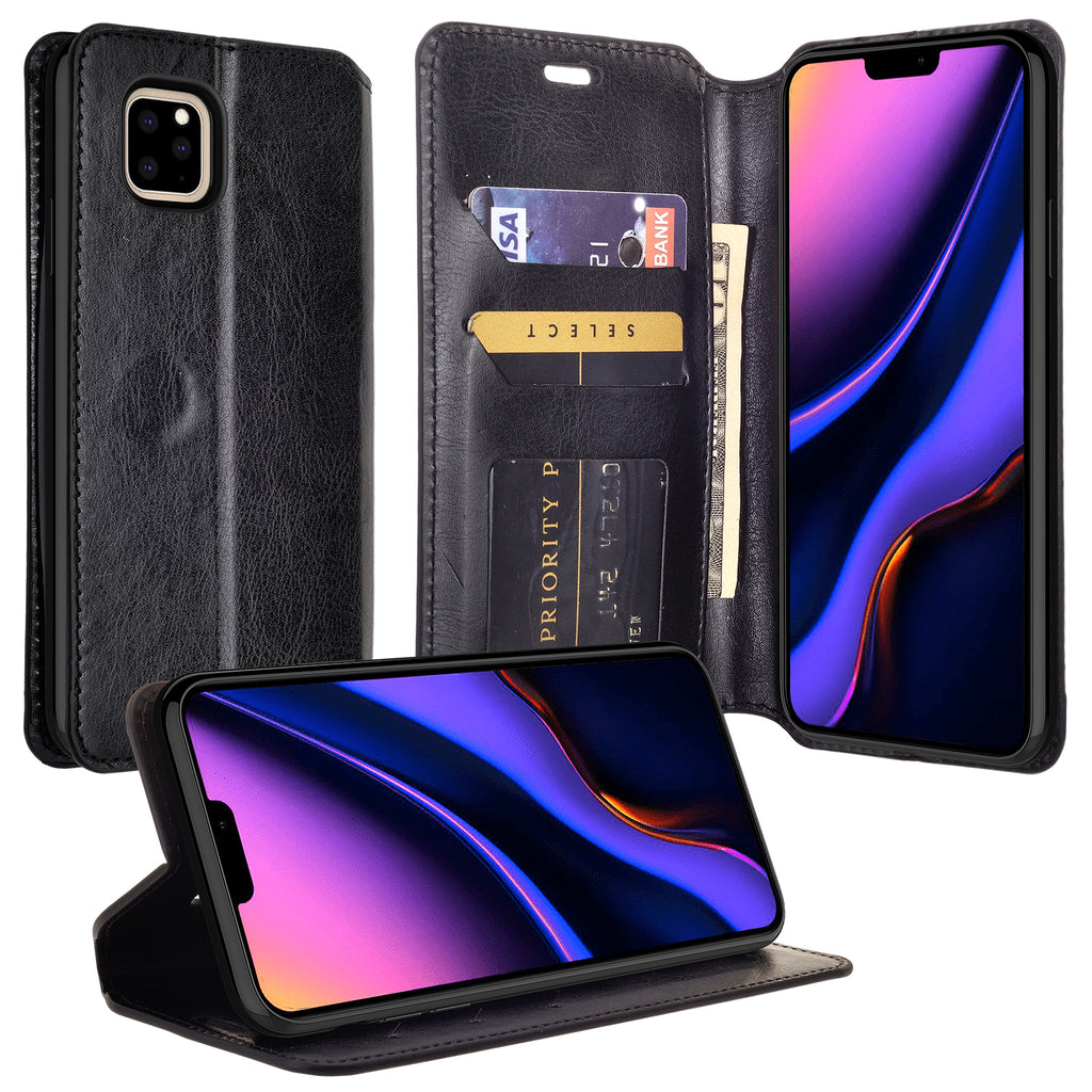 apple iphone 11 wallet case - black - www.coverlabusa.com