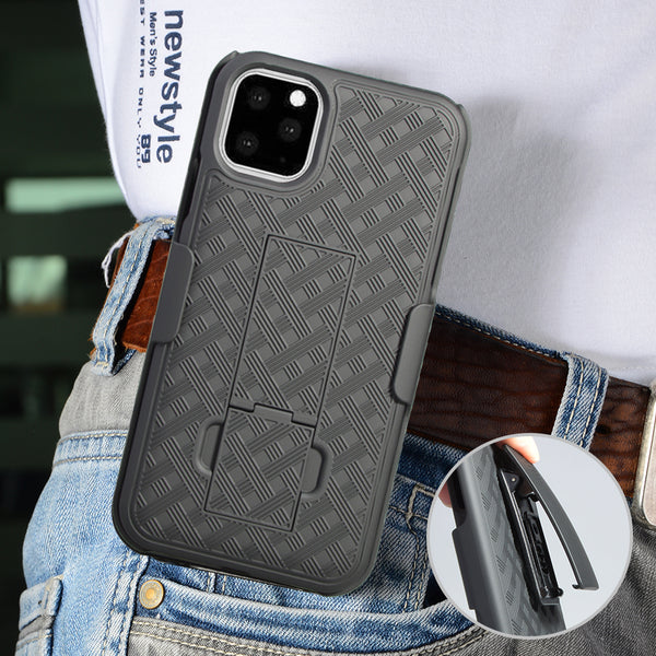 apple iphone 11 holster shell combo case - www.coverlabusa.com