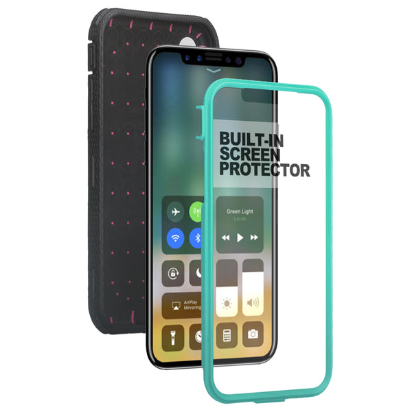 Apple iPhone 11 heavy duty holster case - teal - www.coverlabusa.com