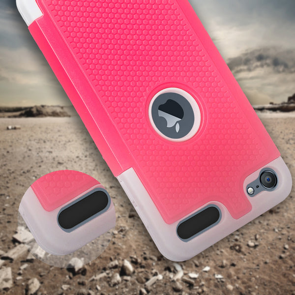 apple ipod touch 5 heavy duty dual layer armored protective hybrid case - www.coverlabusa.com