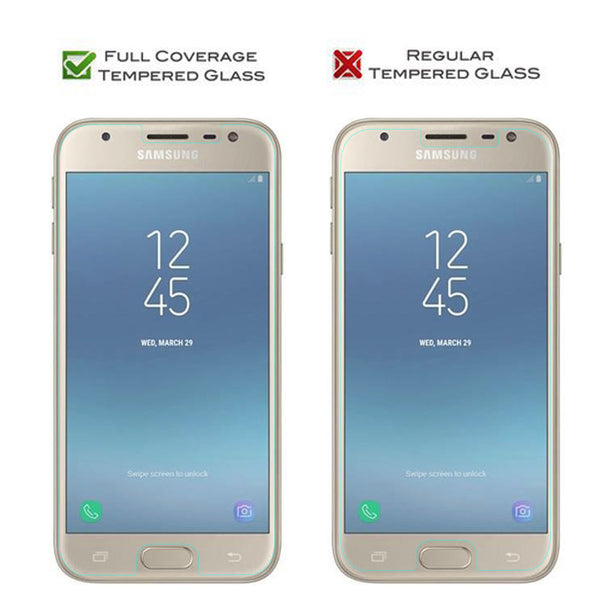 Samsung Galaxy J3 2018 Screen Protector Tempered Glass - www.coverlabusa.com