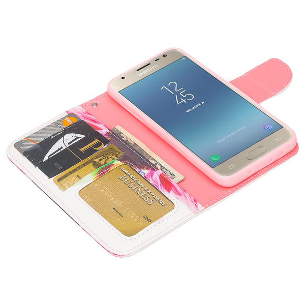 Samsung Galaxy J3 (2018) Wallet Case - vivid sunflower - www.coverlabusa.com