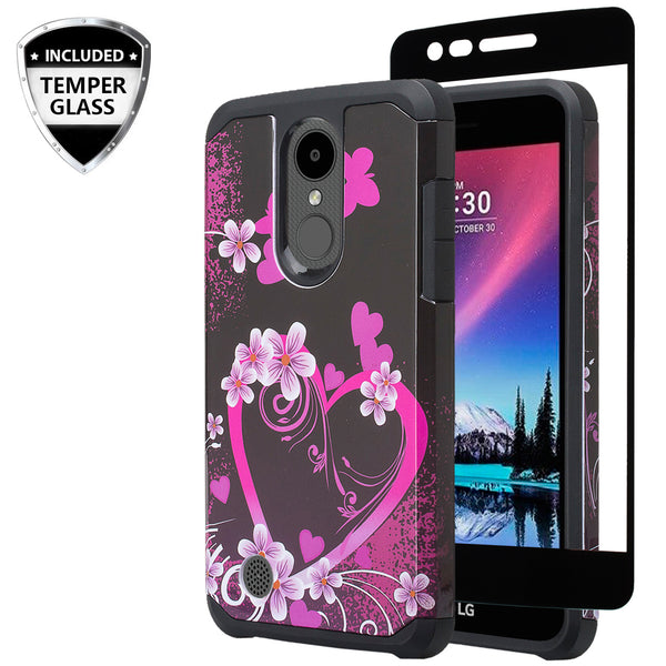 lg aristo 3 hybrid case - heart butterflies - www.coverlabusa.com