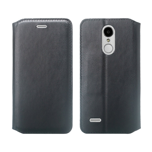 LG Aristo 2 Wallet Case - Black - www.coverlabusa.com