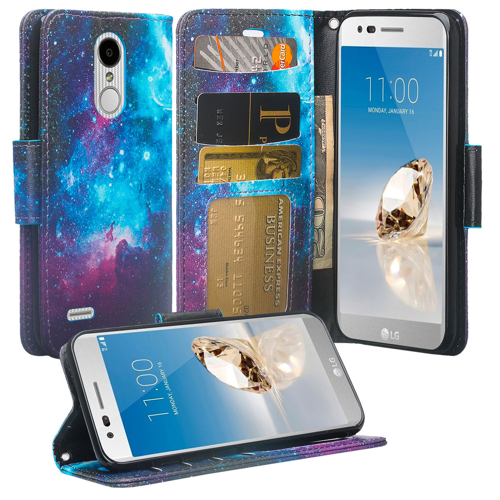 LG Aristo 2 Wallet Case - Cosmos - www.coverlabusa.com
