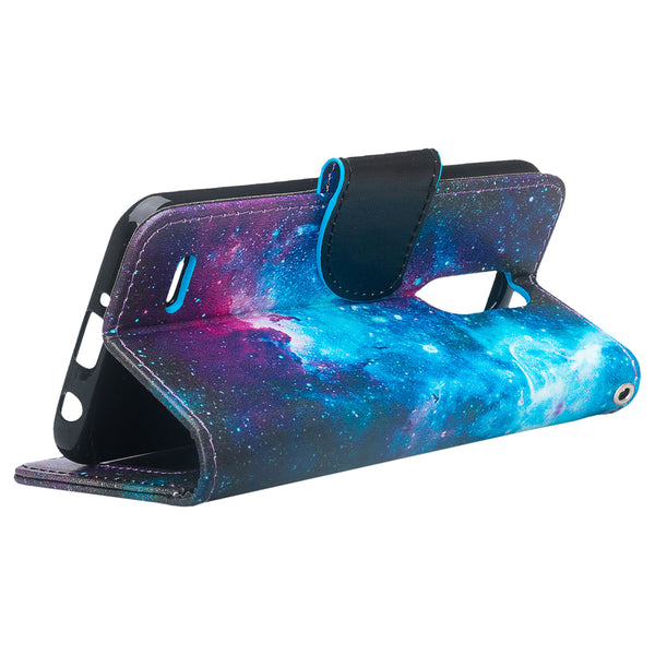 LG Aristo 2 Wallet Case - Cosmos - www.coverlabusa.com