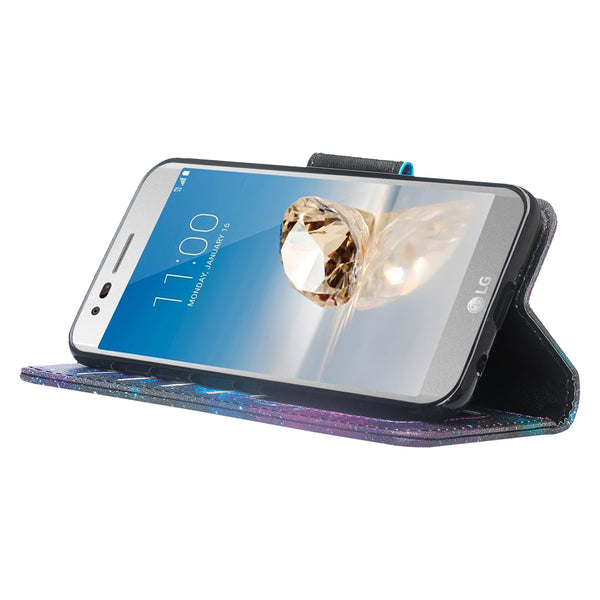 LG Aristo 2 Wallet Case - Cosmos - www.coverlabusa.com