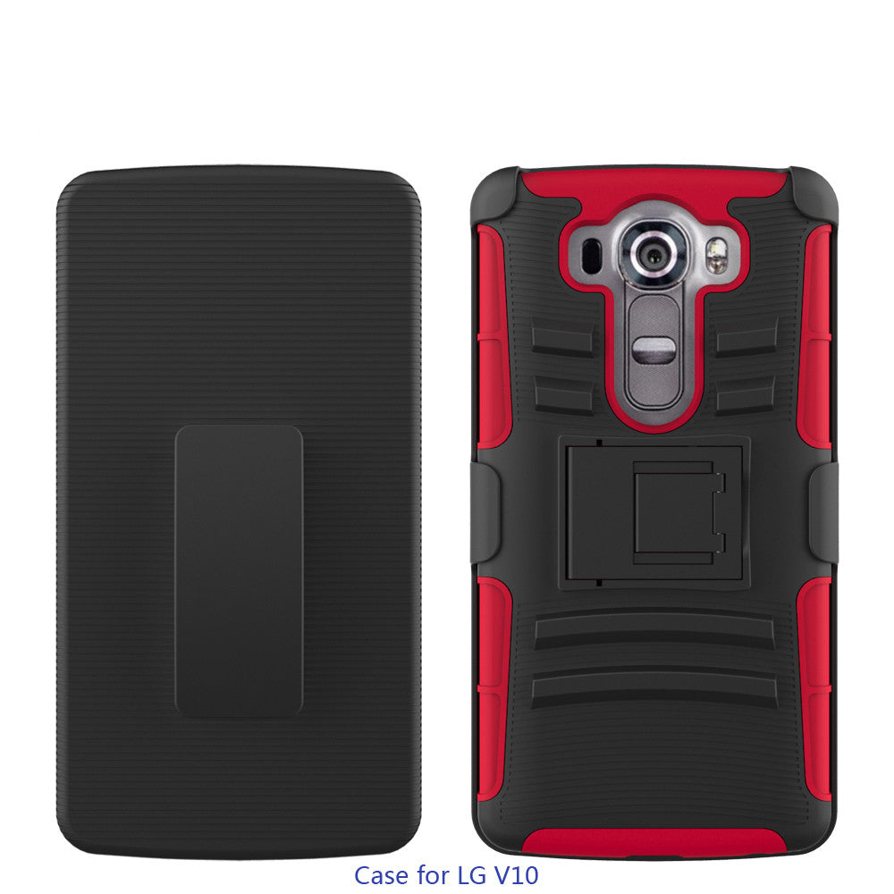lg v10 case - holster - red - www.coverlabusa.com
