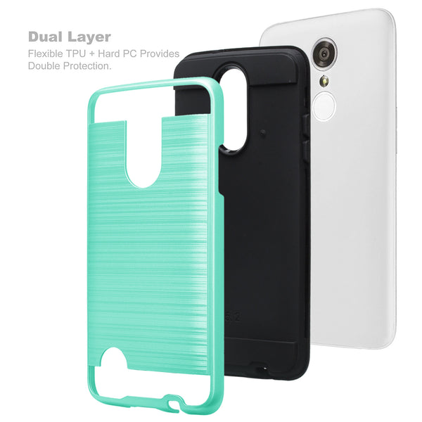 lg aristo case - hybrid brush - teal - www.coverlabusa.com