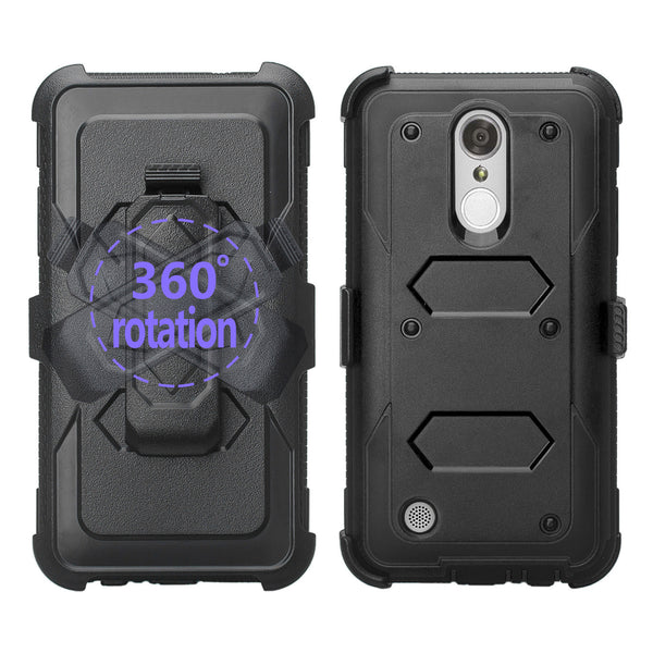 LG ARISTO holster case - black - www.coverlabusa.com