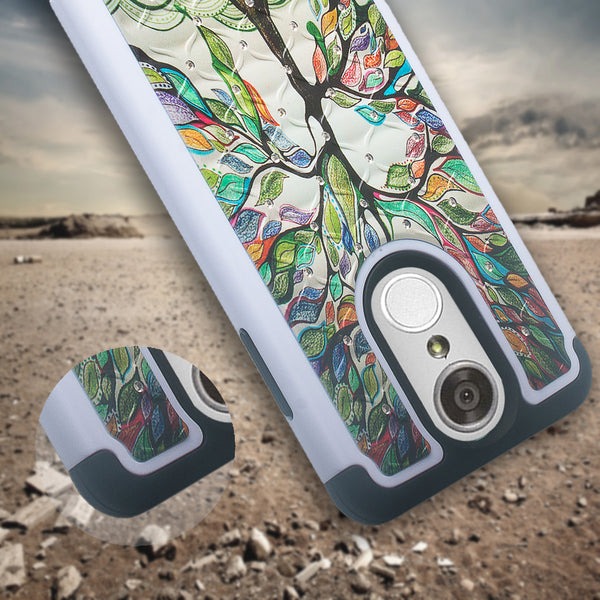 lg aristo case crystal rhinestone - vibrant tree - www.coverlabusa.com