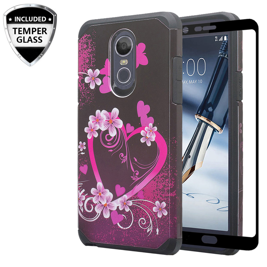 coolpad legacy hybrid case - heart butterflies - www.coverlabusa.com