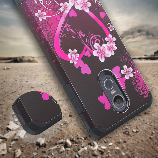 coolpad legacy hybrid case - heart butterflies - www.coverlabusa.com