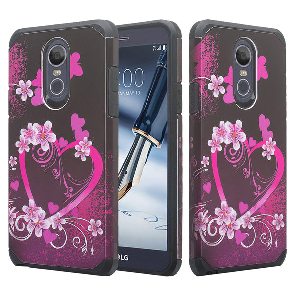 coolpad legacy hybrid case - heart butterflies - www.coverlabusa.com