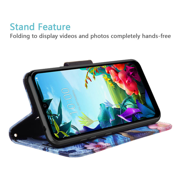 lg stylo 6 wallet case - blue butterfly - www.coverlabusa.com