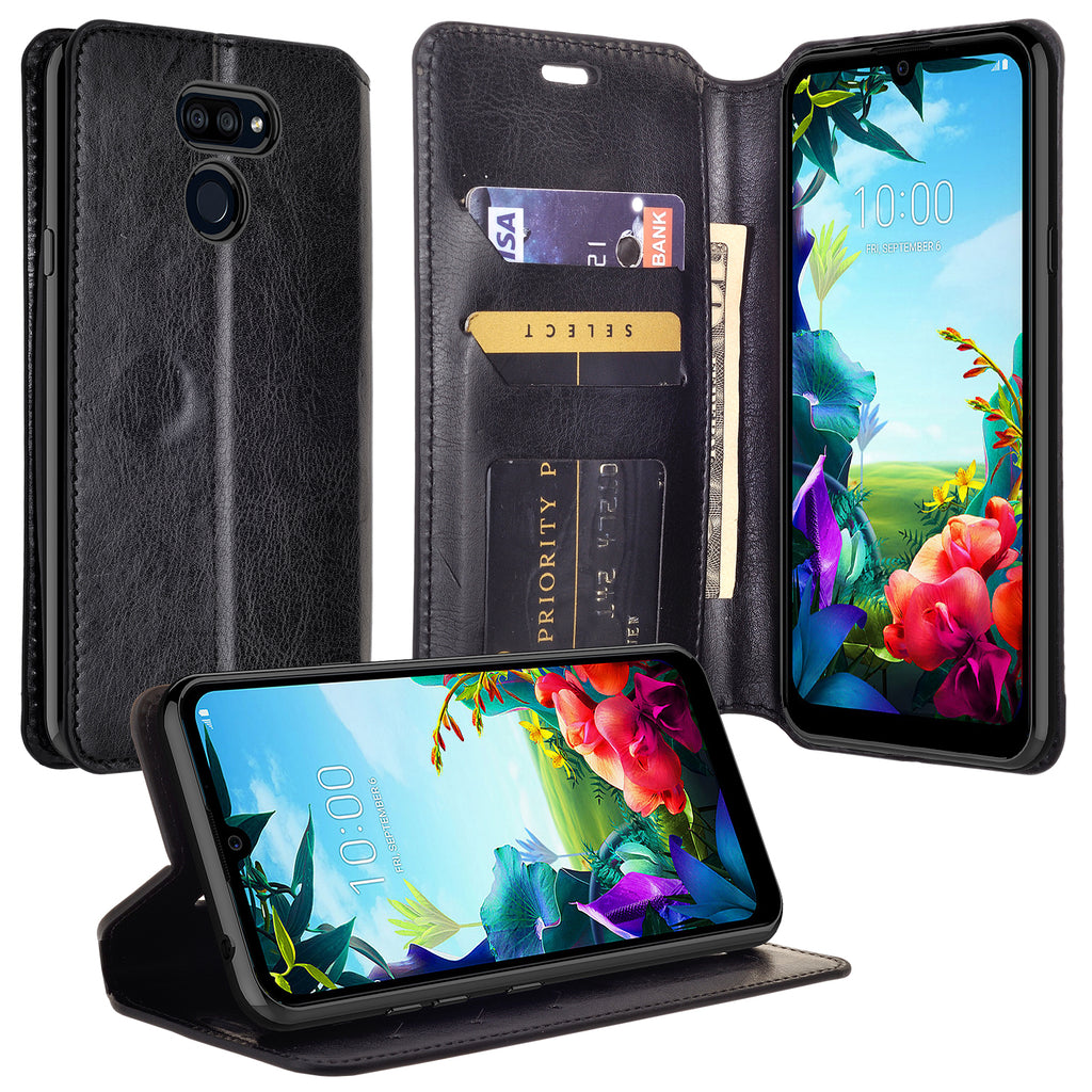 lg stylo 6 wallet case - black - www.coverlabusa.com