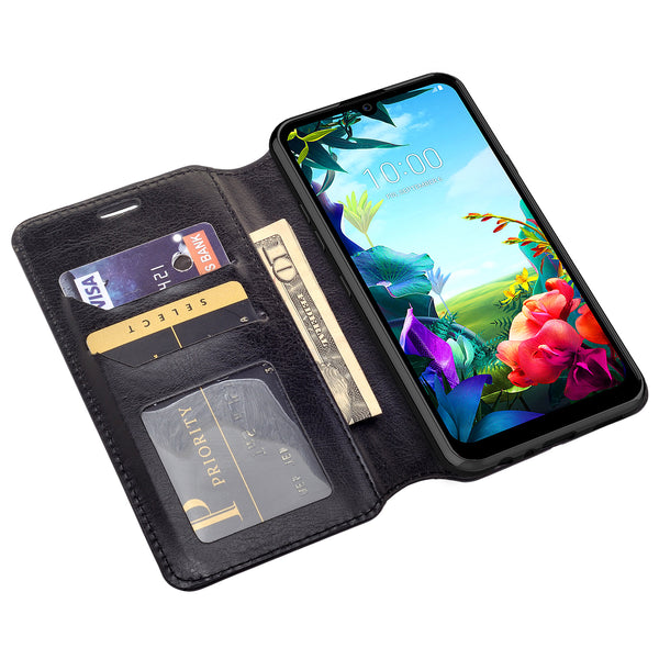 lg stylo 6 wallet case - black - www.coverlabusa.com