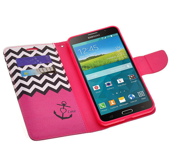 samsung galaxy mega2 leather wallet case - vivid sunflower - www.coverlabusa.com