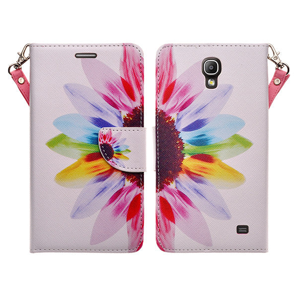 samsung galaxy mega 2 leather wallet case - vivid sunflower - www.coverlabusa.com