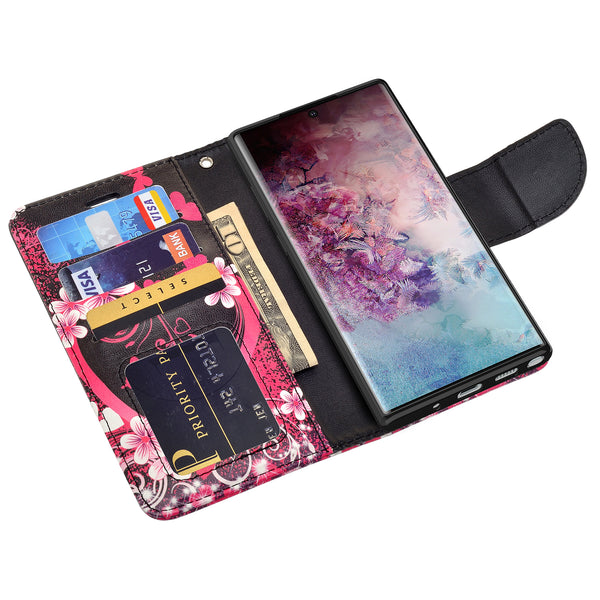 samsung galaxy a32 5g wallet case - heart butterflies - www.coverlabusa.com