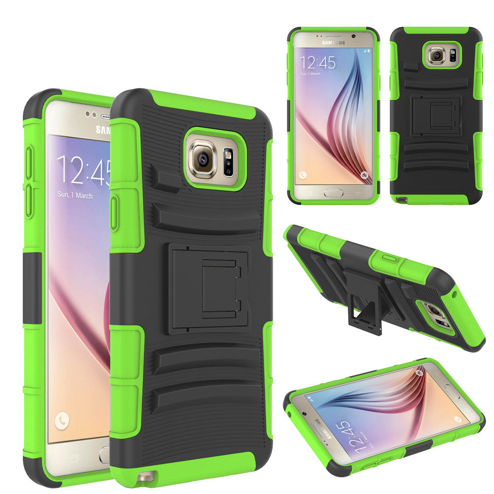 Samsung Galaxy Note 5 Case built in kickstand - Green - www.coverlabusa.com