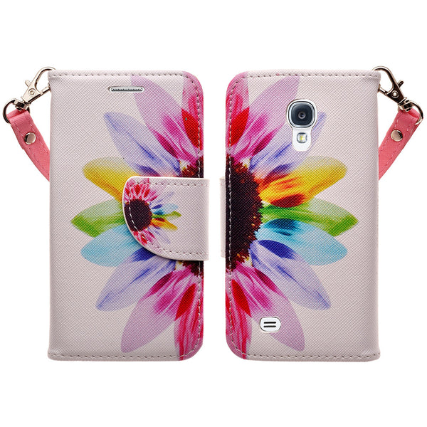 samsung galaxy s4 mini leather wallet case - vivid sunflower - www.coverlabusa.com