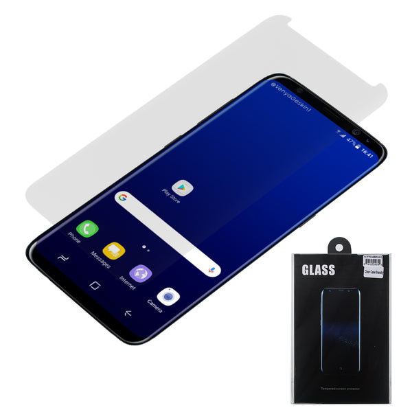 samsung galaxy S8 plus screen protector, galaxy S8 plus tempered glass - case friendly edition - clear - www.coverlabusa.com