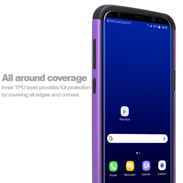 samsung galaxy s8 plus case crystal rhinestone - rainbow flower - www.coverlabusa.com