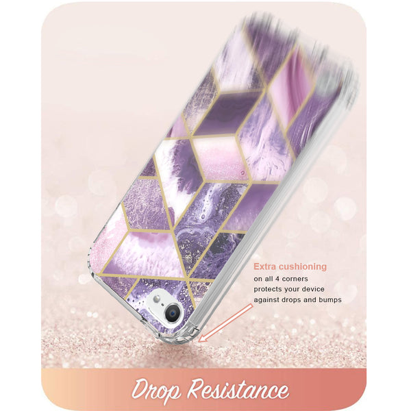 apple ipod touch 5/ touch 6 generation full-body case - pink marble - www.coverlabusa.com
