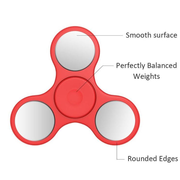 FIDGET SPINNER - LED RED - WWW.COVERLABUSA.COM