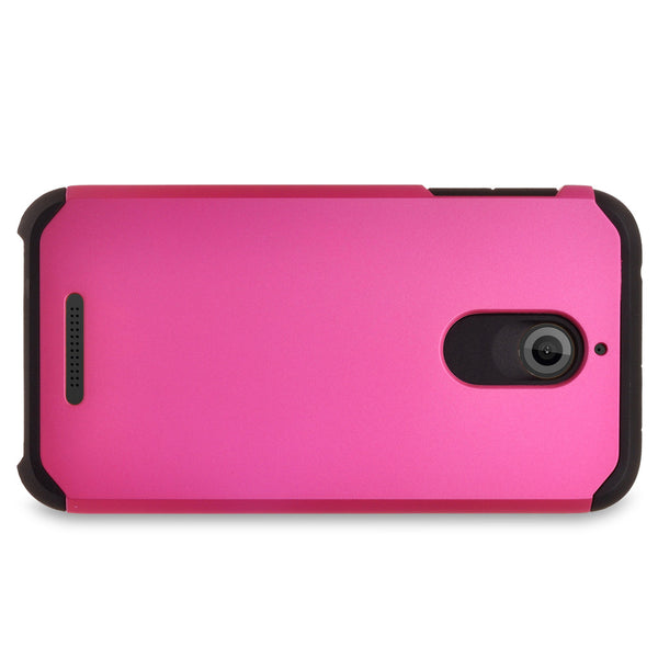 HTC Desire 510 Hybrid Case Cover - Hot Pink - www.coverlabusa.com 