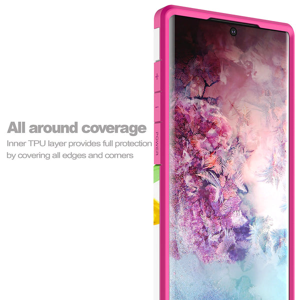 samsung galaxy note 10 plus hybrid case - vivid sunflower - www.coverlabusa.com