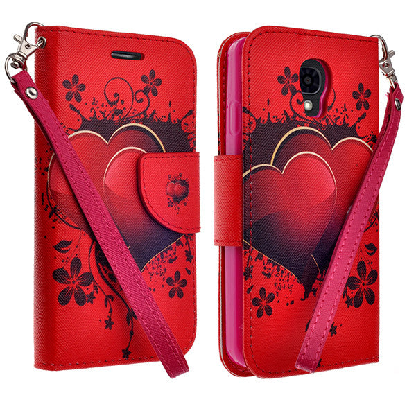 lg volt wallet case - red heart - www.coverlabusa.com
