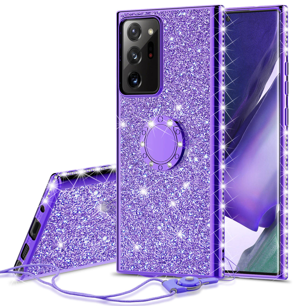 For Samsung Galaxy A54 5G Luxury Bling Fashion Glitter Soft TPU Clear Case  Cover