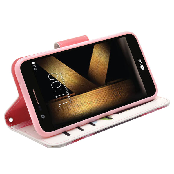 LG K20 V Case, K20 Plus leather wallet case - vivid sunflower - www.coverlabusa.com