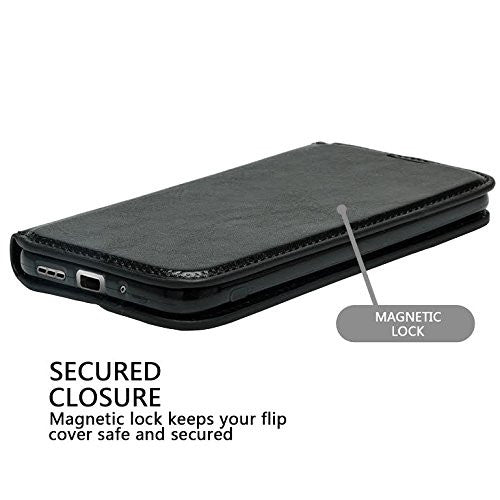 zte tempo wallet case - black - www.coverlabusa.com