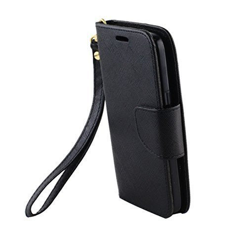 galaxy core prime wallet case - black - www.coverlabusa.com