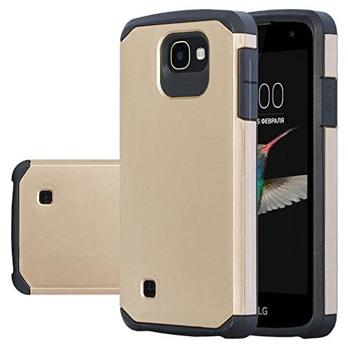 LG Optimus Zone 3 Cases | LG K4 Cases | LG Spree Cases | LG Rebel Cases - gold - www.coverlabusa.com